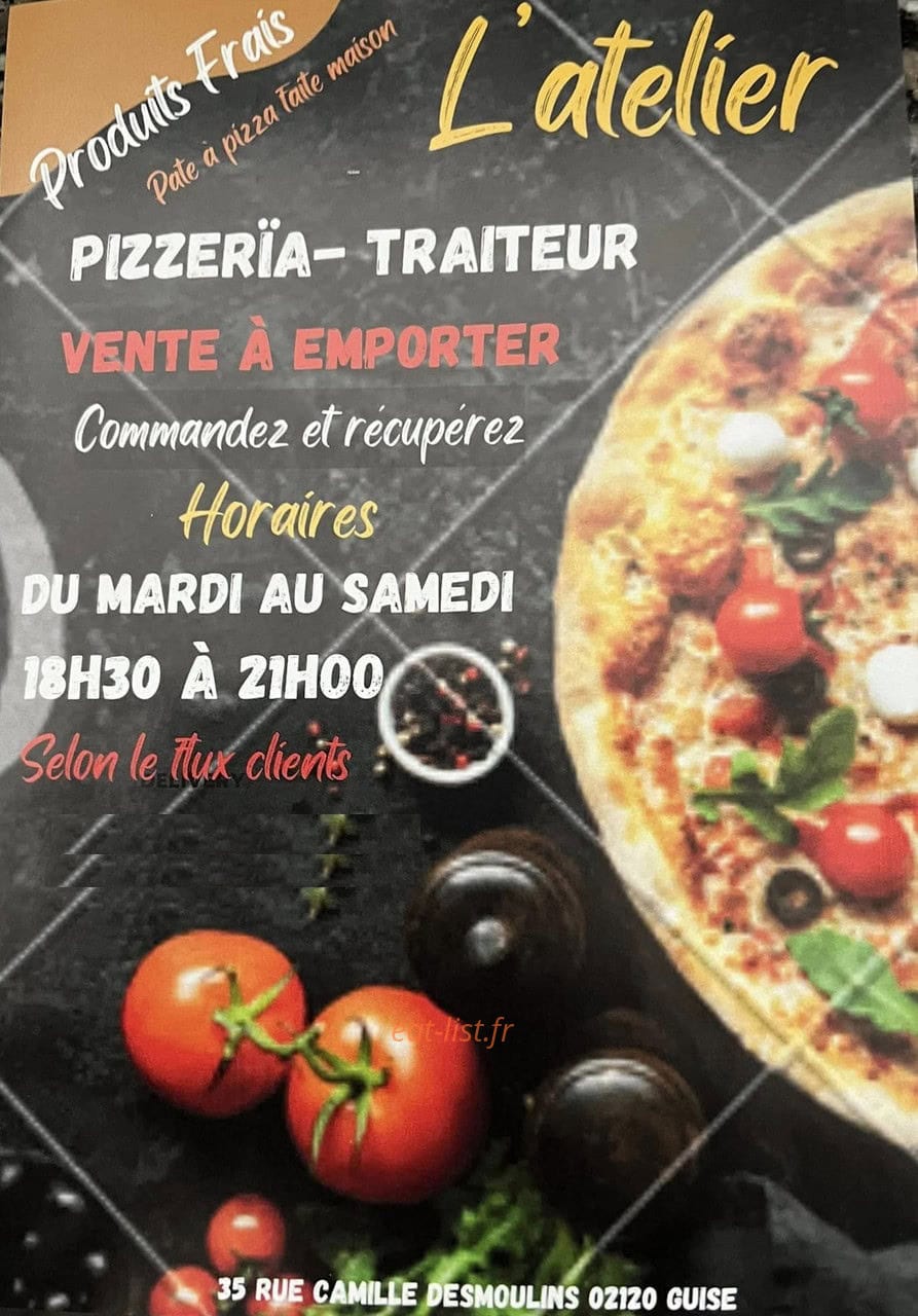 L'atelier — carte page 1