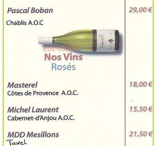 Le Jardin — carte page 18