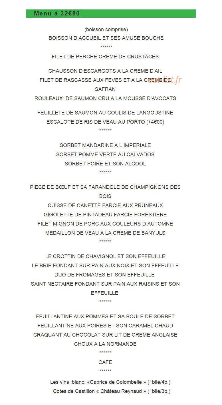 La Ferme de Jonqueuse — carte page 4