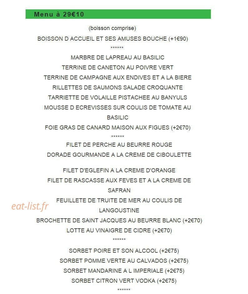 La Ferme de Jonqueuse — carte page 2