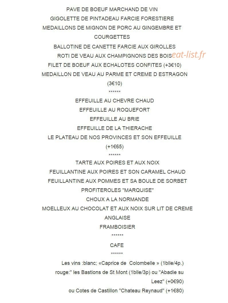 La Ferme de Jonqueuse — carte page 3