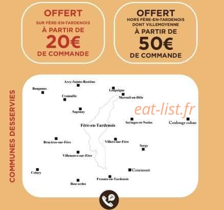 JoCo Pizzas — carte page 4