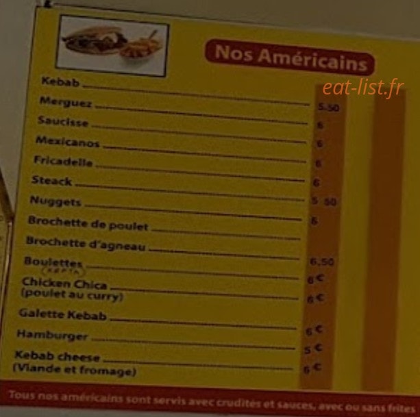 Kebab de vervins — carte page 2
