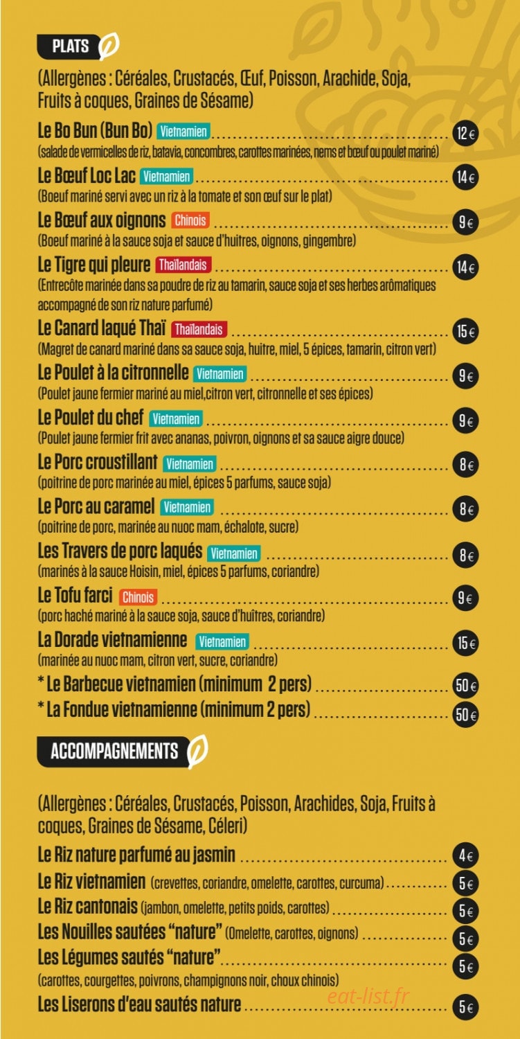 Monsieur Tuan — carte page 3