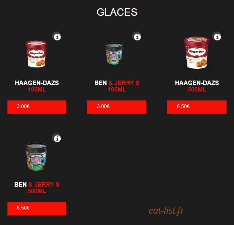 Pizza delattre — carte page 18