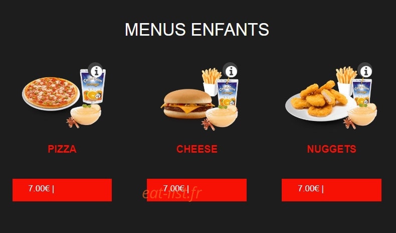 Pizza delattre — carte page 2
