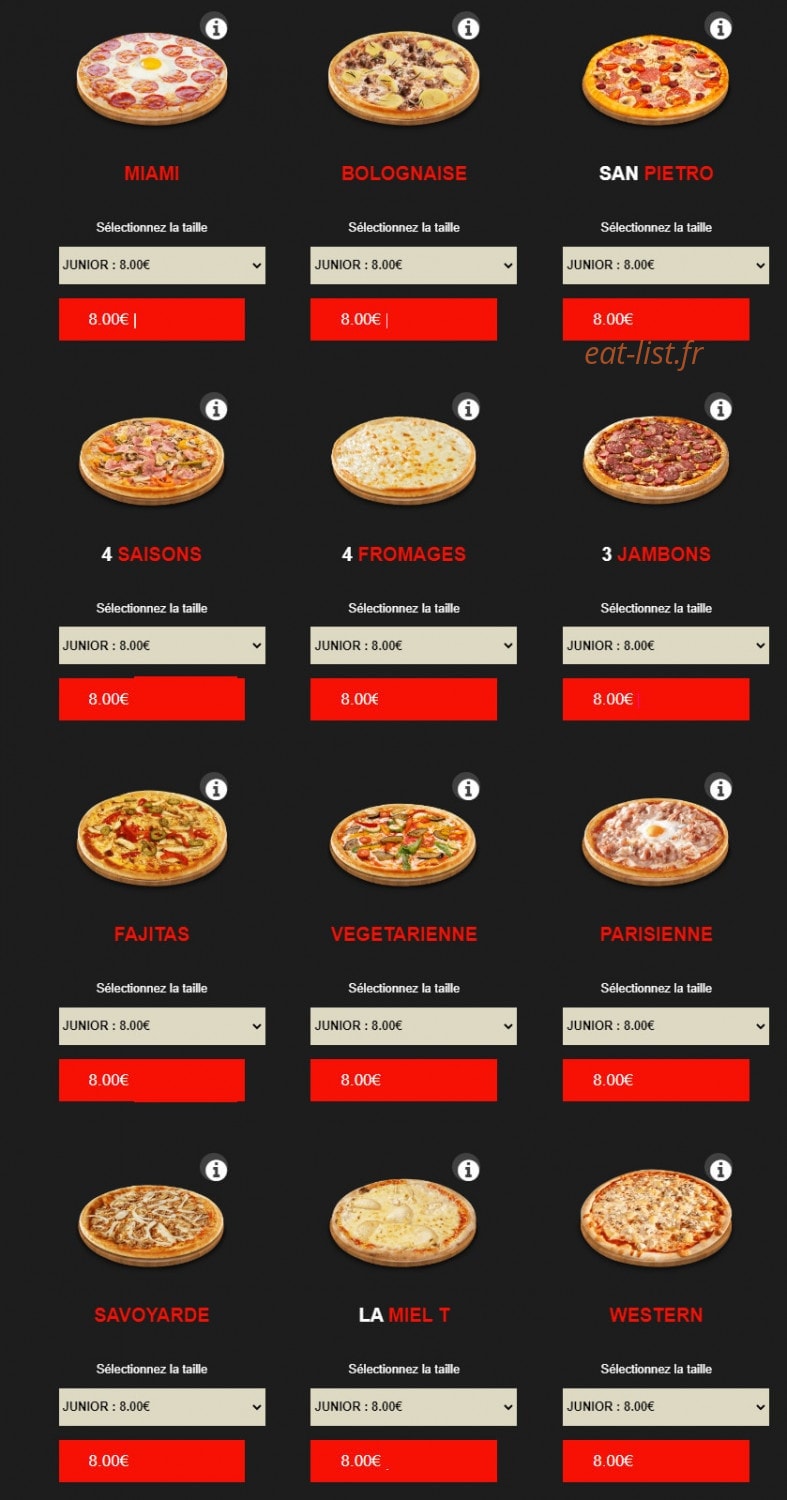 Pizza delattre — carte page 4
