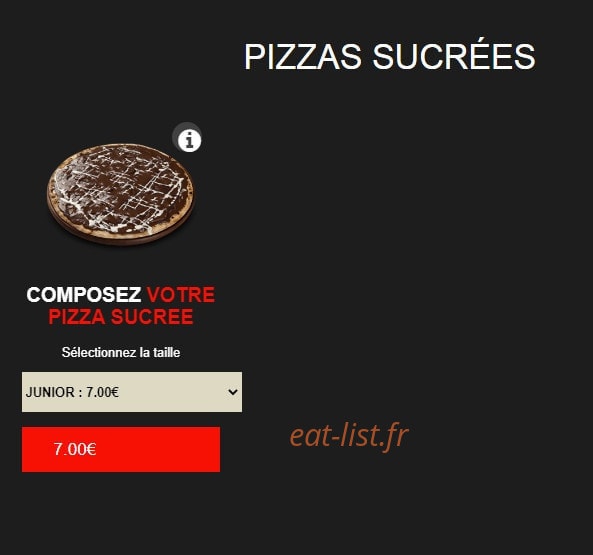 Pizza delattre — carte page 9