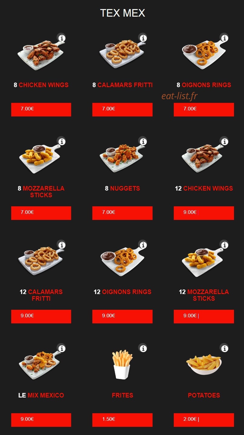 Pizza delattre — carte page 15