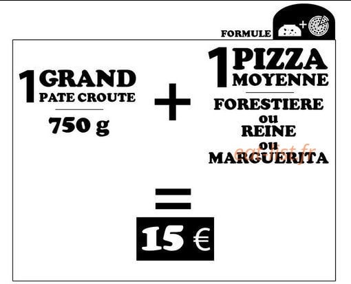 Pizza Feu de Bois — carte page 4