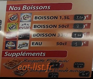 avenue des Saveurs — carte page 5