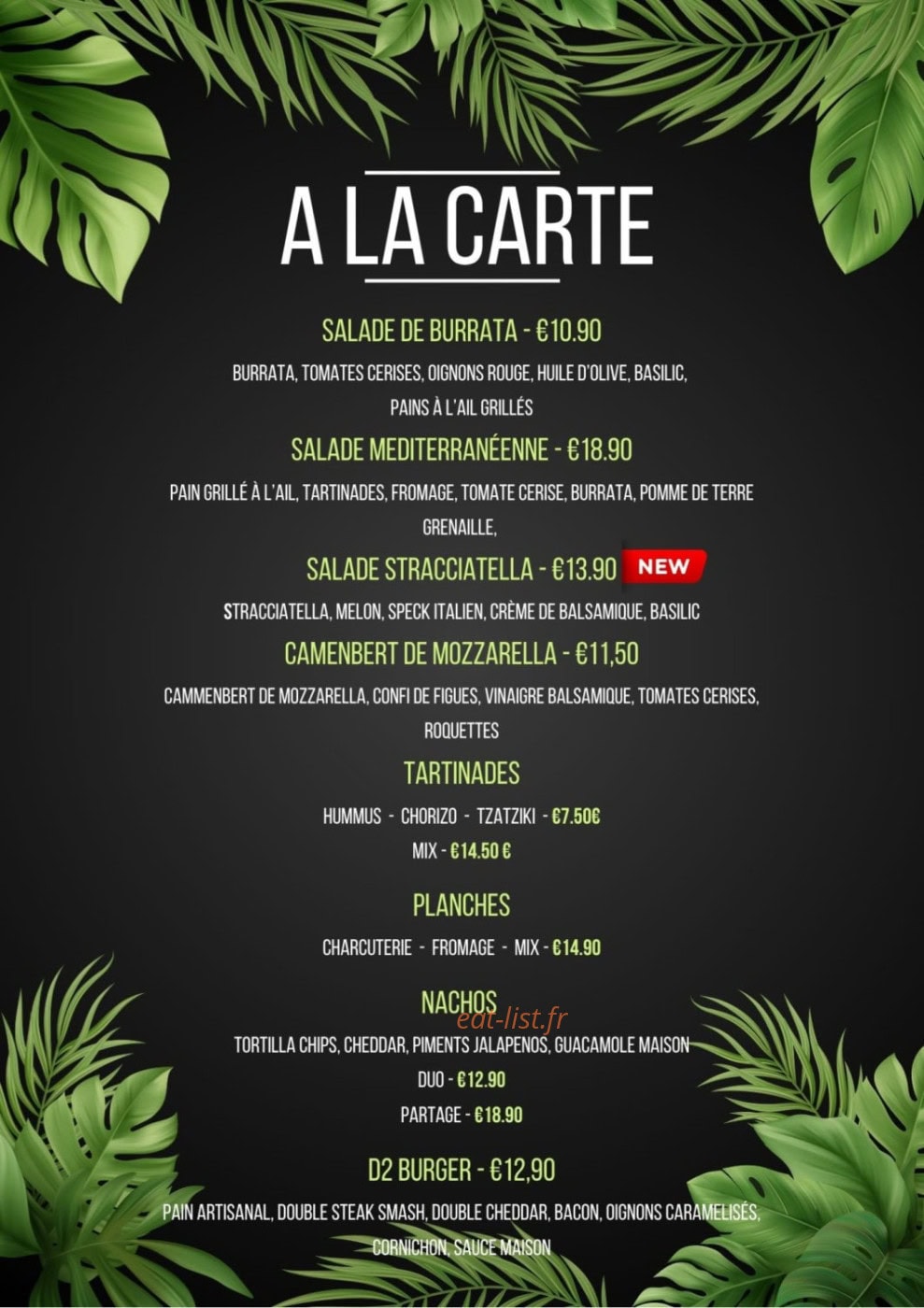 D2 Coffee — carte page 10