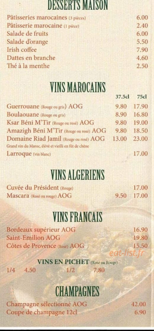 L'Arganier — carte page 6