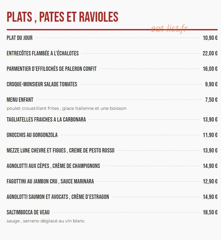 La bodega — carte page 2
