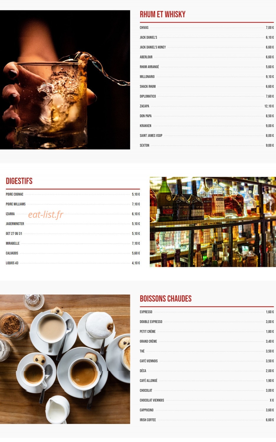La bodega — carte page 6