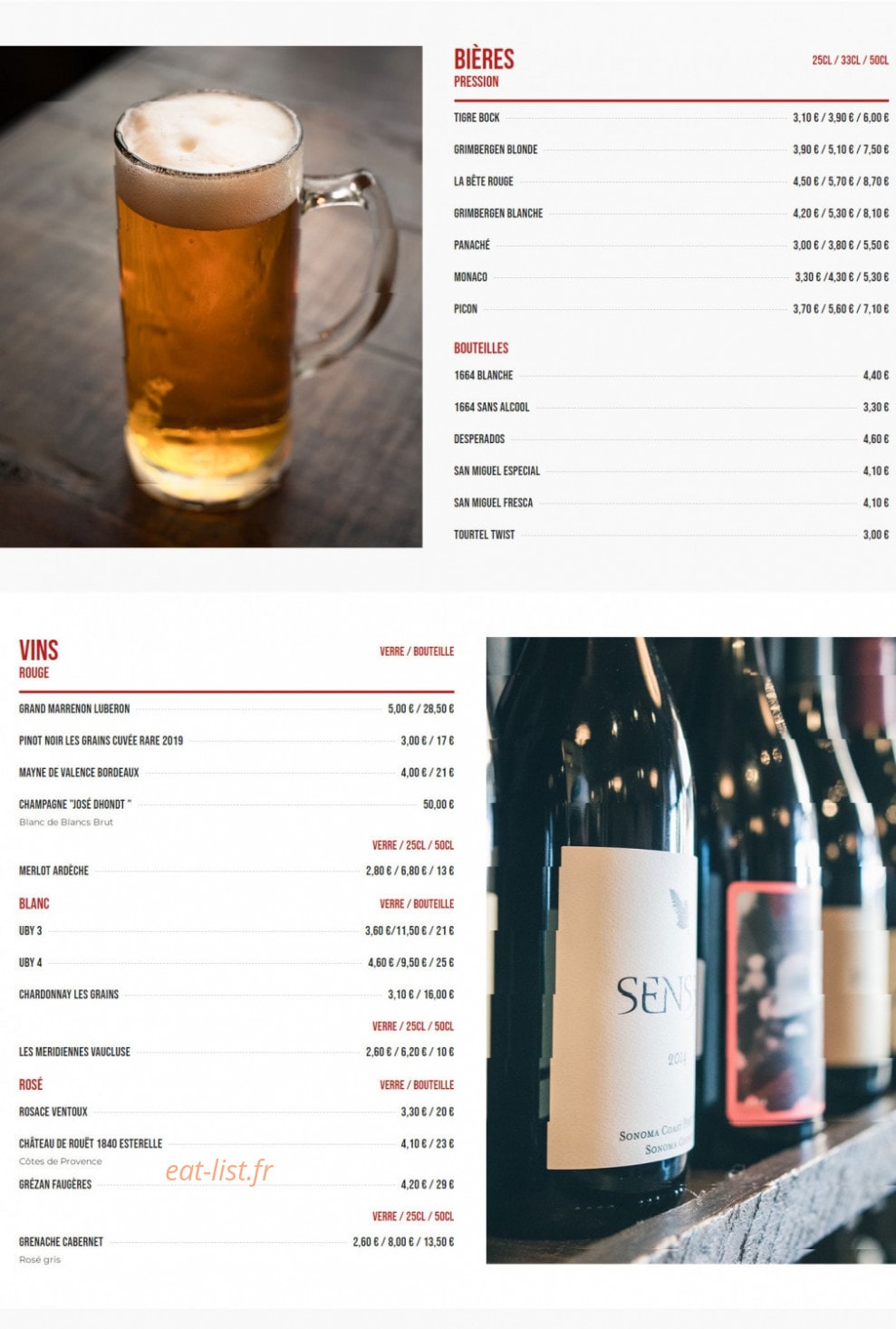 La bodega — carte page 5