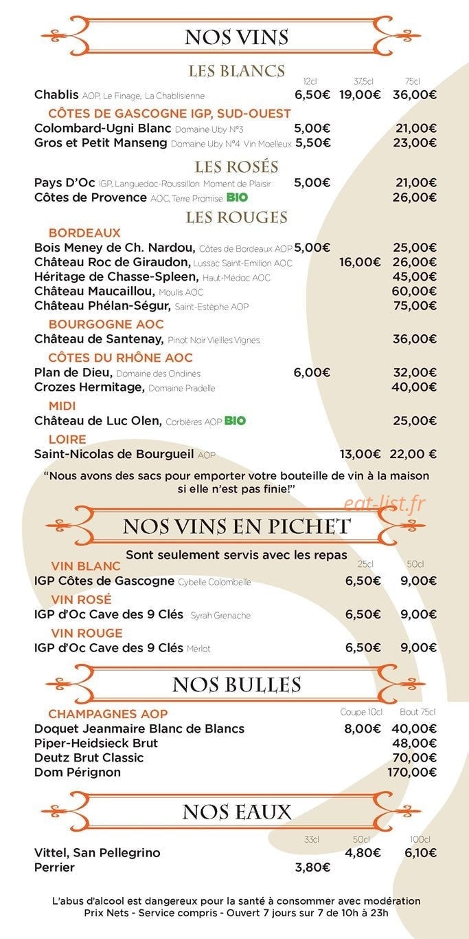 La Cathédrale — carte page 4
