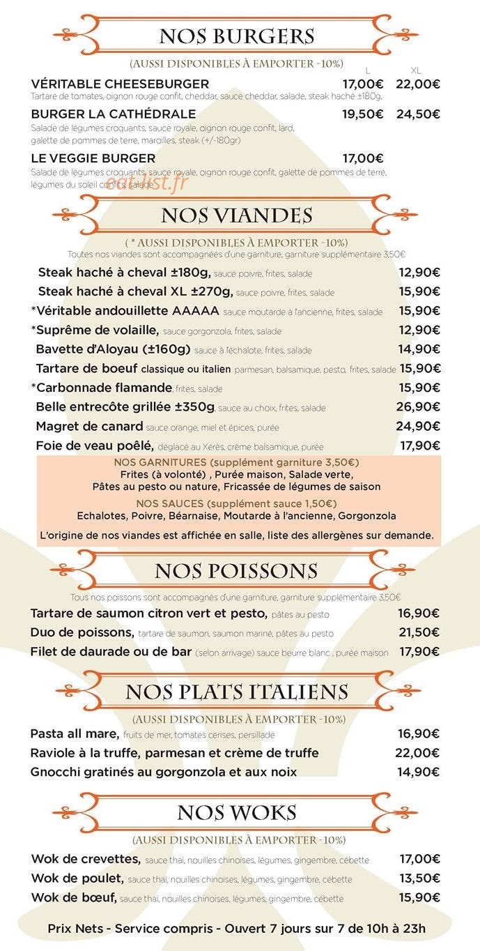 La Cathédrale — carte page 2