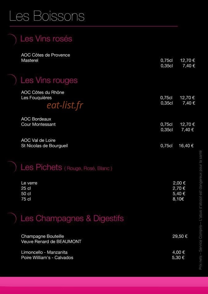 La Galettière — carte page 10