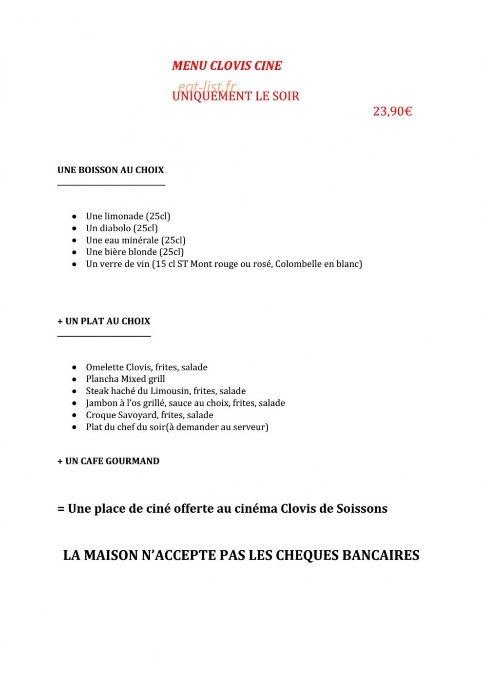 Le Clovis — carte page 2