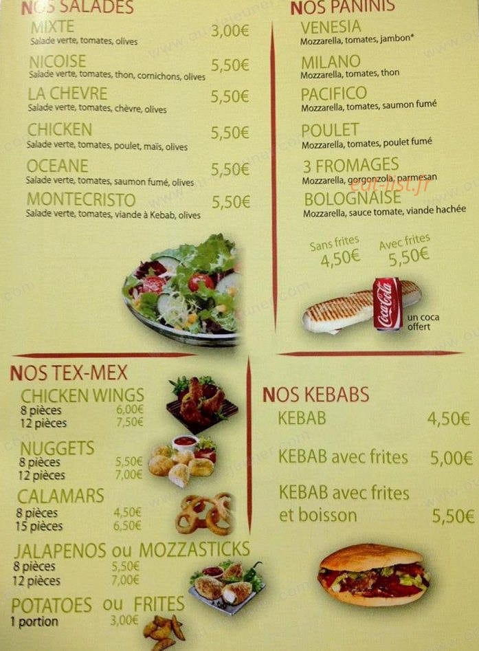 Le Montecristo — carte page 1