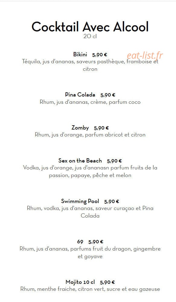 Le mystère du buffet — carte page 6