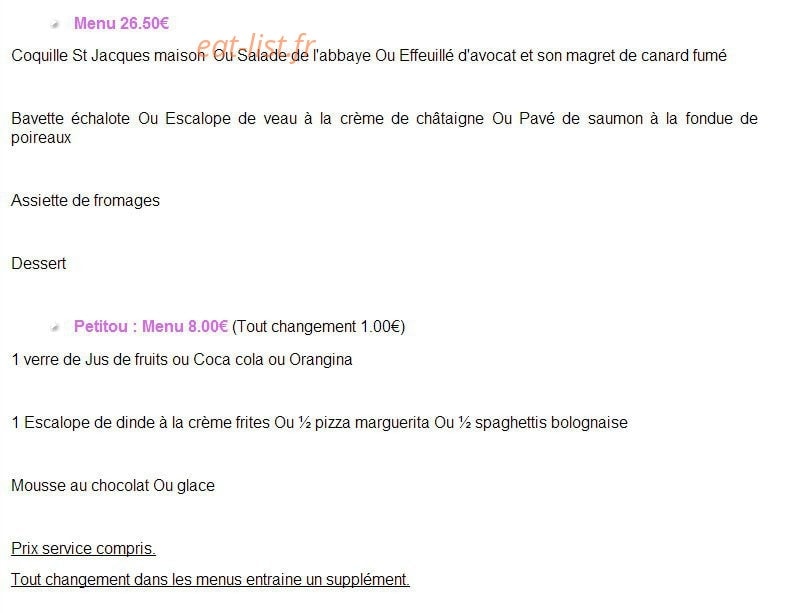 Le saint vincent — carte page 2