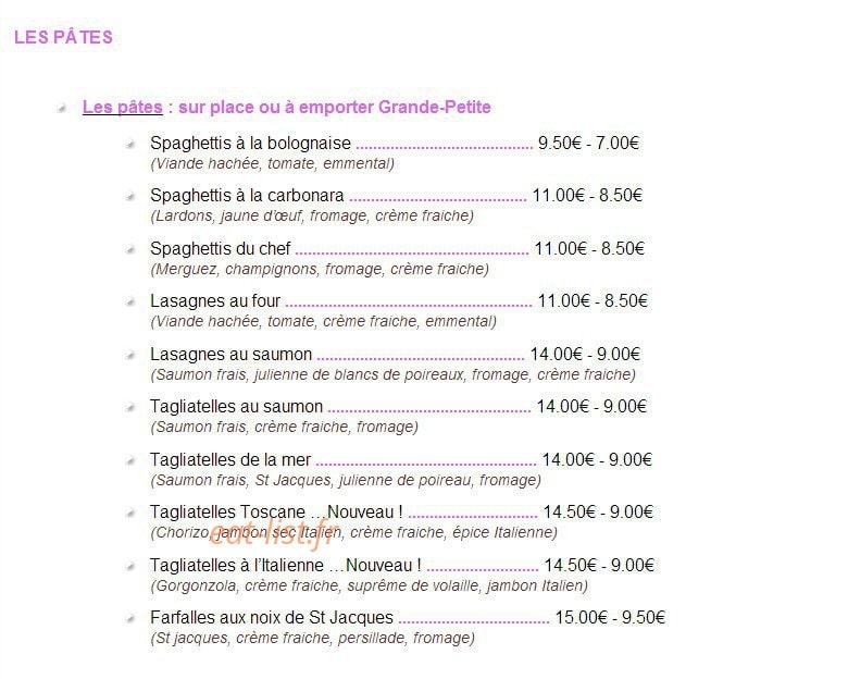 Le saint vincent — carte page 6