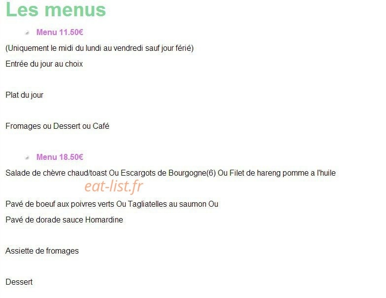 Le saint vincent — carte page 1