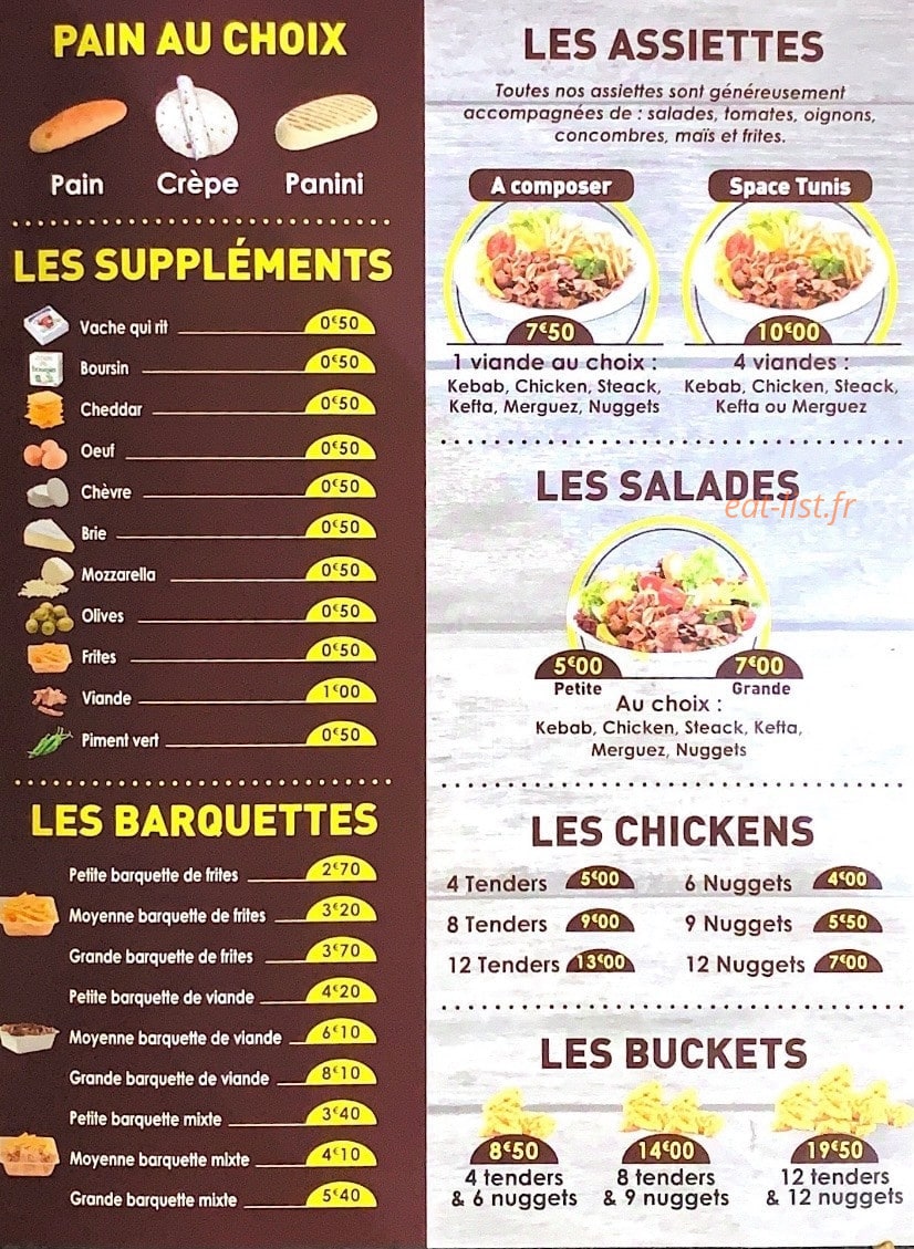 Le Space Tunis — carte page 3