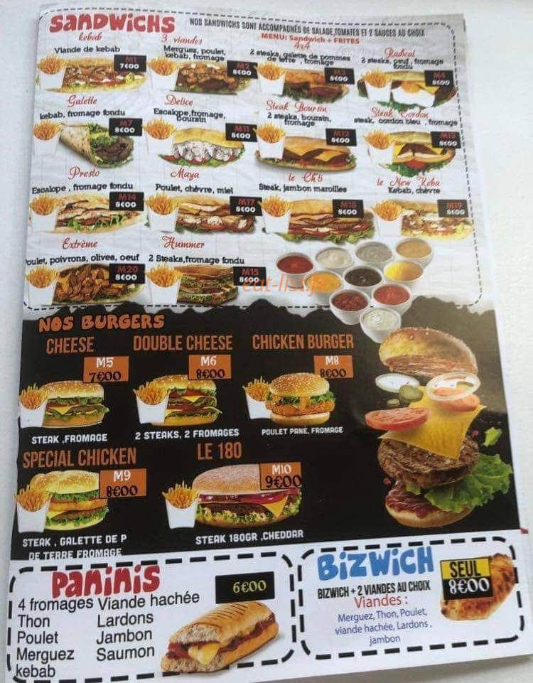 Pizza Presto — carte page 3