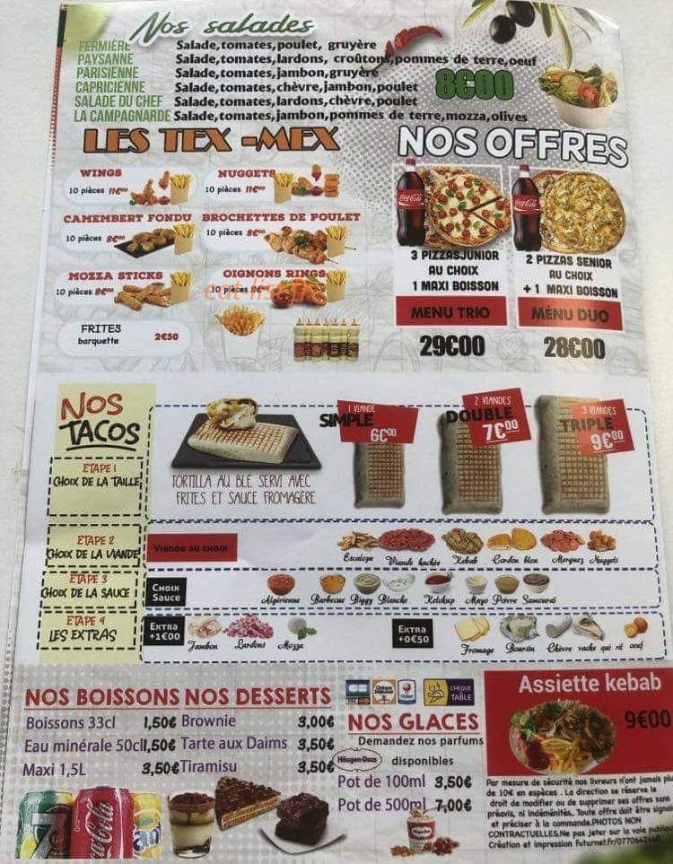 Pizza Presto — carte page 4