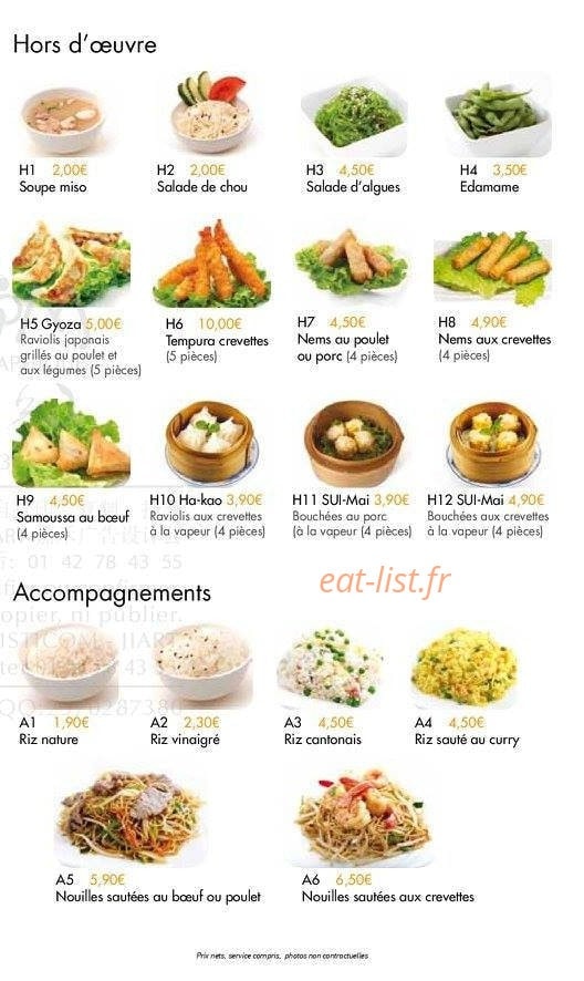 Sushi Q — carte page 8