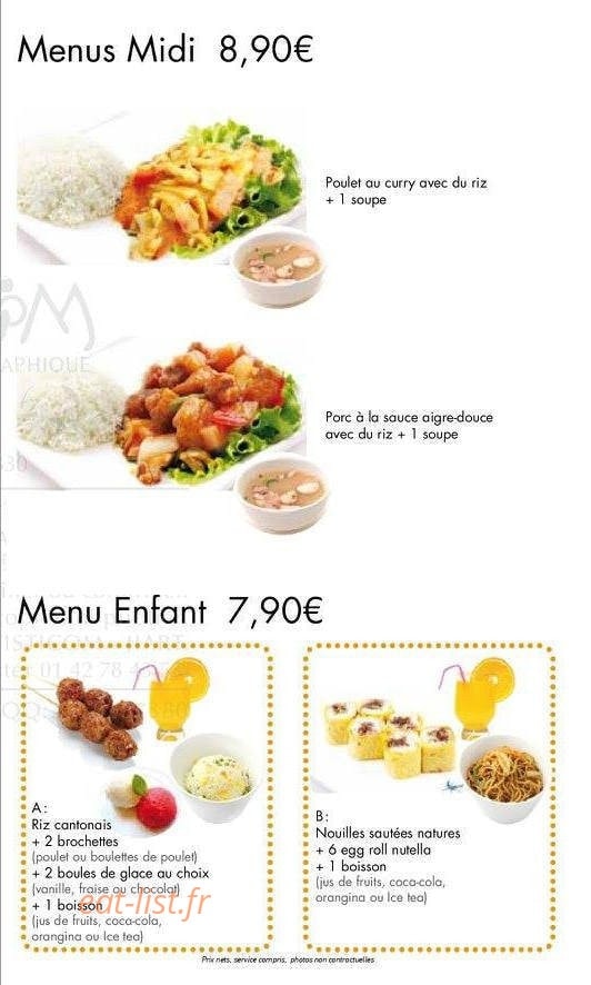 Sushi Q — carte page 2
