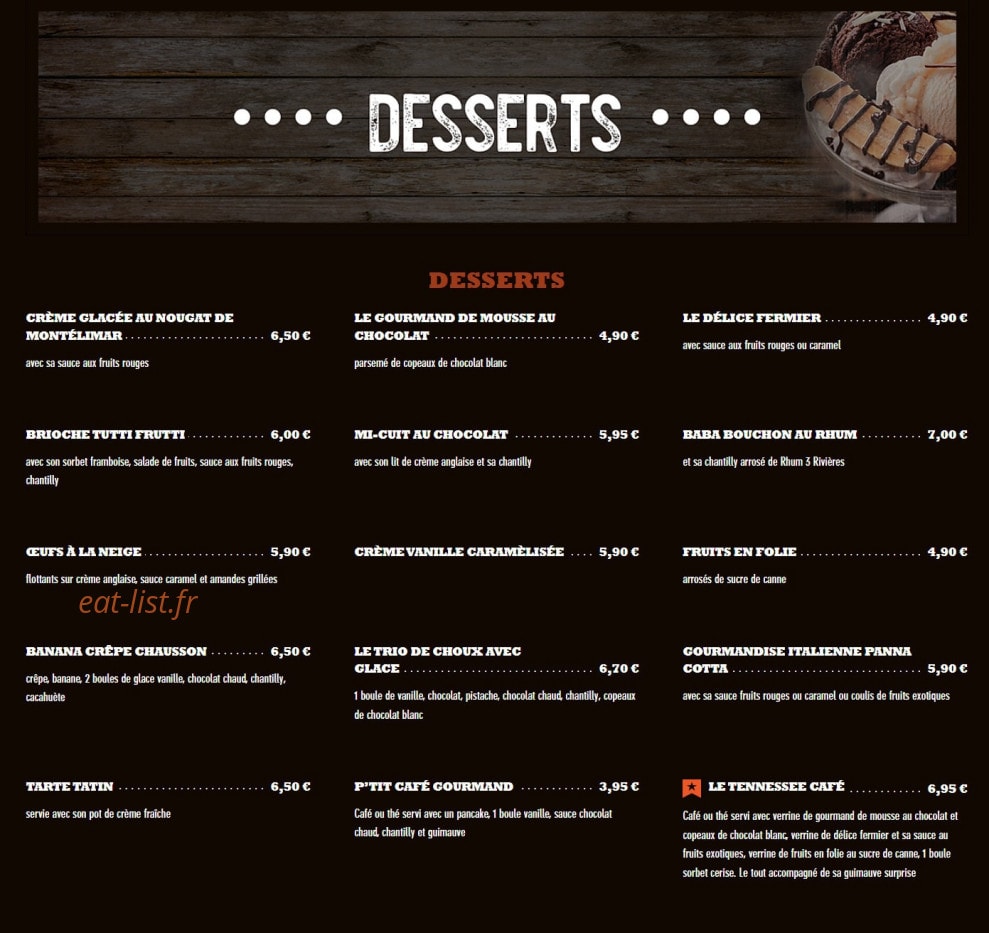 Le Tennessee — carte page 7