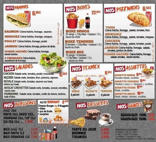 Pizza house — carte page 4