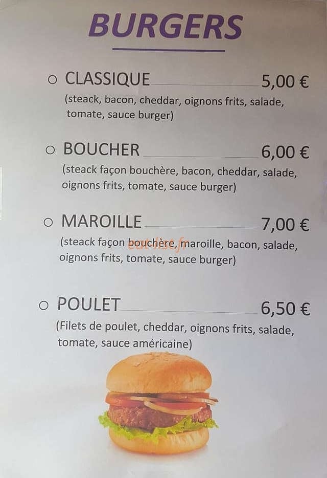Le Kiosque — carte page 1