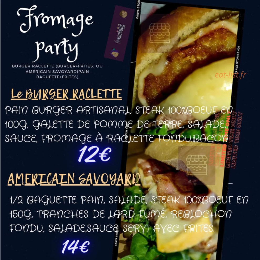 Le kiosque — carte page 1