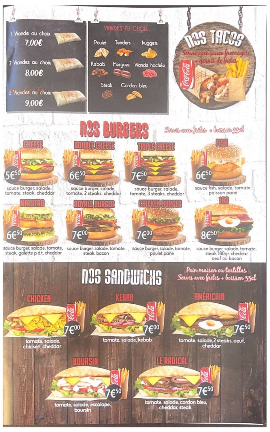 Milano Pizza — carte page 4