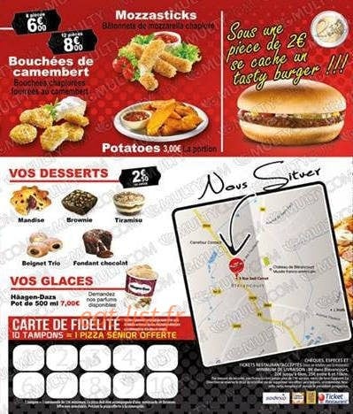 Pizza Tasty — carte page 6