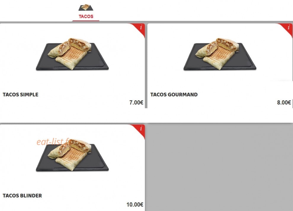 Djerba Food — carte page 5