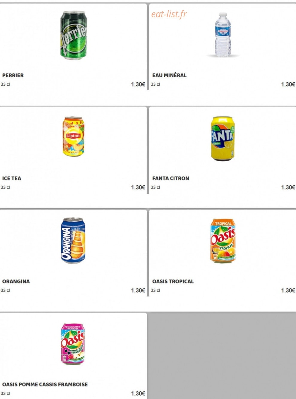 Djerba Food — carte page 12