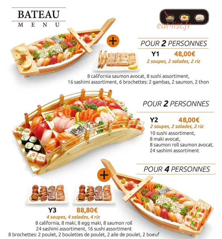 Le Sakura — carte page 13