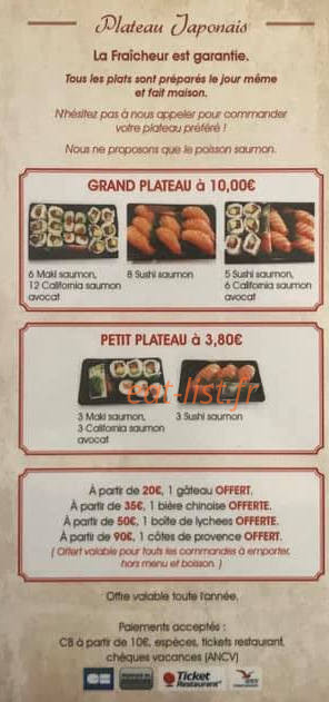 Maison délices — carte page 2