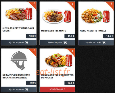 Mc tacos — carte page 2