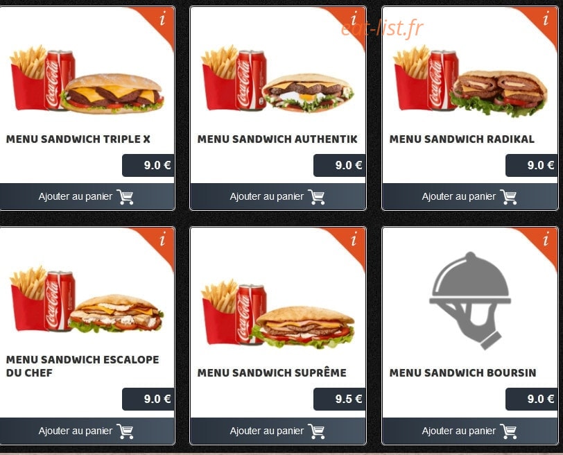 Mc tacos — carte page 5