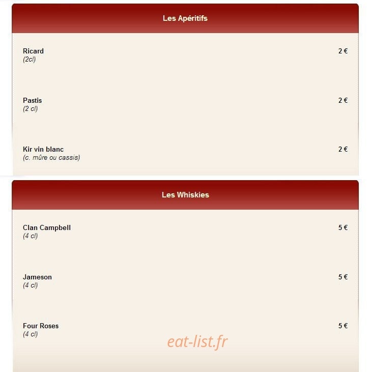 Le Rialto — carte page 2