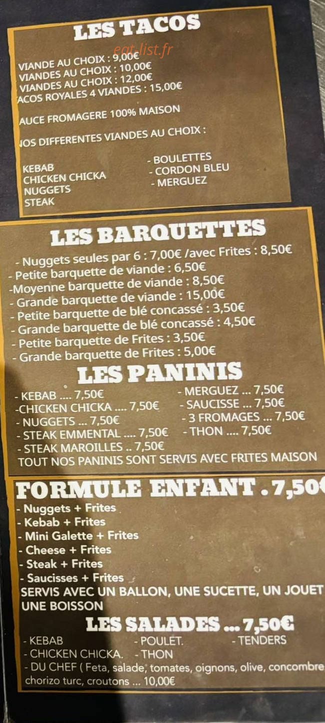 Origny kebab — carte page 4