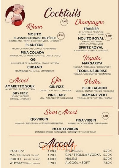 Chez Mado — carte page 3