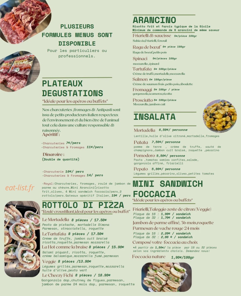 La Bottega Di Emma — carte page 1